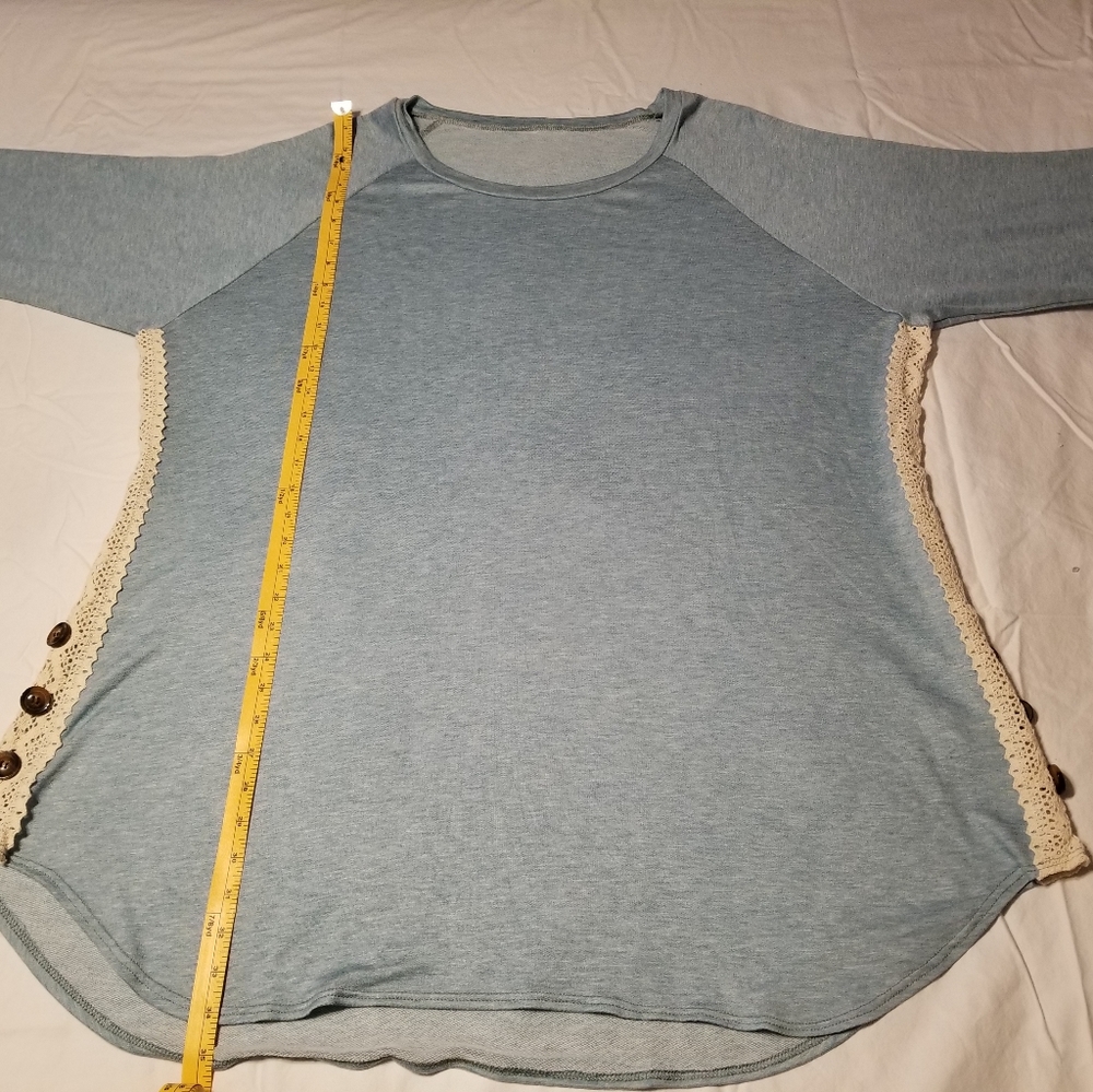 Unbranded Tunic with button side details